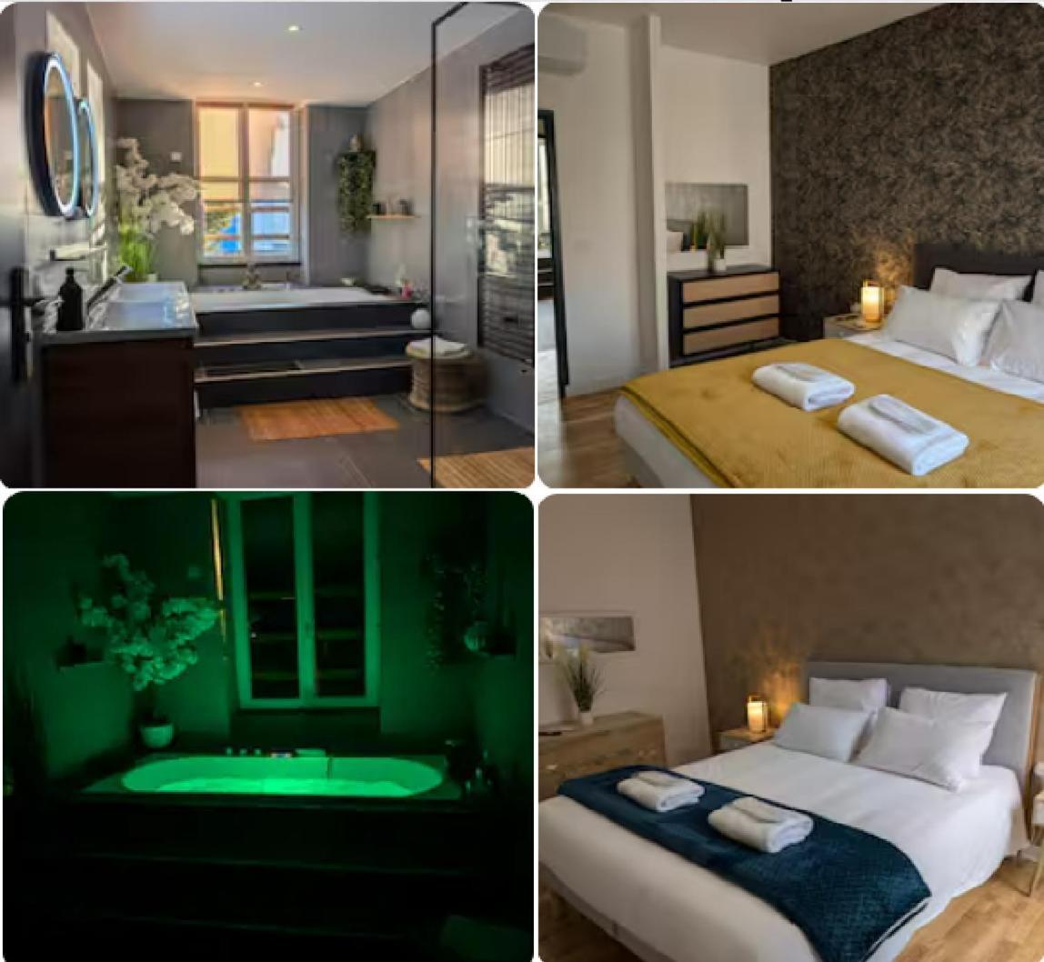 Le Spa - Villa Valmy - Hypercentre - Gare Sncf モンリュソン エクステリア 写真